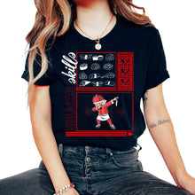 Load image into Gallery viewer, Hibachi Shirt, Hibachi Skills Sushi Tee, Japanese Cuisine, Japanese - Unisex T-Shirt - Black
