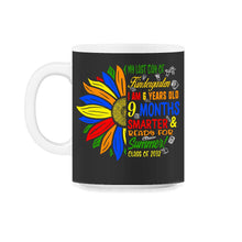 Load image into Gallery viewer, Kindergarten Shirt, Last Day Of Kindergarten 9 Months Smarter, - 11oz Mug - Black on White

