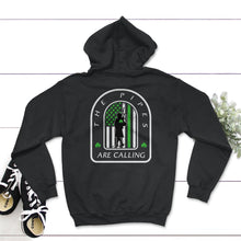 Load image into Gallery viewer, St. Patricks Day Shirt, The Pipes Are Calling, Irish Lucky Music - Hoodie - Black
