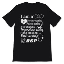 Load image into Gallery viewer, DSP Hard Working Hand Holding Stethoscope Nurse Direct Support Person
