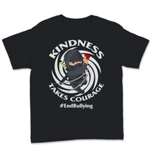 Load image into Gallery viewer, Unity Day Anti Bullying Kindness Takes Courage End Bullying Ninja
