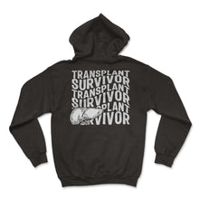 Load image into Gallery viewer, Liver Transplant Warrior Shirt, Transplant Survivor Tee, Organ - Hoodie - Black
