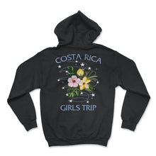 Load image into Gallery viewer, Costa Rica Shirt, Girls Trip Tee, Women's Gift 2022 Weekend Getaway - Hoodie - Black
