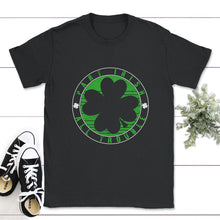 Load image into Gallery viewer, St. Patricks Day Shirt, Part Irish All Trouble Tee, Irish Lucky Gift, - Unisex T-Shirt - Black
