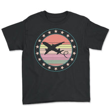 Load image into Gallery viewer, Adventure Shirt, Funny Traveler Airport Vacation Out Of Town Travel - Youth Tee - Black
