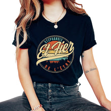 Load image into Gallery viewer, Stéphanois Et Fier De L'être Humour T Shirt copy - Unisex T-Shirt - Black
