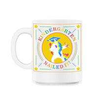 Load image into Gallery viewer, Kindergarten Shirt, Kindergarten Nailed It, Pre-K Graduation Gift, - 11oz Mug - White
