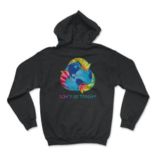 Load image into Gallery viewer, Don't Be Trashy Earth Day Recycle Logo World Nature Conservation Save - Hoodie - Black
