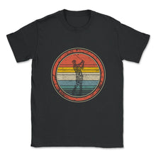 Load image into Gallery viewer, Men's Golf Player Typography Shirt, Vintage Retro Golf Lover, Cool - Unisex T-Shirt - Black
