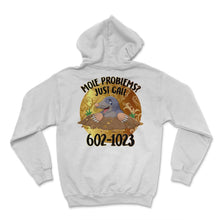Load image into Gallery viewer, Mole Day Mole Problems Just Call Avogadro's Number 602 1023 October - Hoodie - White
