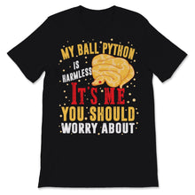 Load image into Gallery viewer, Ball Python Snake Harmless It Is Me Worry About You Lover Couple Men
