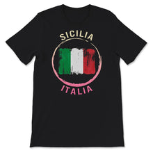 Load image into Gallery viewer, Sicilia Italia Shirt, Italy Italian Region Tee, Sicilia Italy Italian
