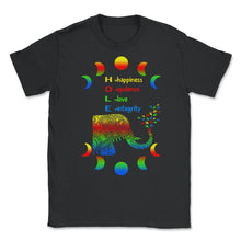 Load image into Gallery viewer, Happy Holi Festival Shirt, Meaningful Holi Festival, Festival Of - Unisex T-Shirt - Black
