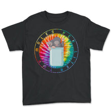 Load image into Gallery viewer, Chemical Pun Element Shirt, Two Moles Per Little Beaker Cute - Youth Tee - Black
