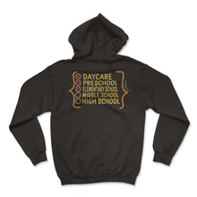Load image into Gallery viewer, Graduation Daycare Preschool Elementary School Middle School High - Hoodie - Black
