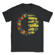 Load image into Gallery viewer, Trucks Shirt, Construction Trucks Tee, Trucks Lover Birthday Gift, - Unisex T-Shirt - Black
