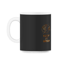 Load image into Gallery viewer, Keep it Green, Save the Planet Shirt, Environment T-Shirt, Earth - 11oz Mug - Black on White

