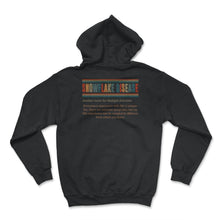 Load image into Gallery viewer, MS Awareness Shirt, Snowflake Disease Definition Tee, Multiple - Hoodie - Black

