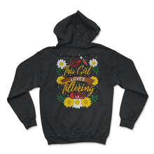 Load image into Gallery viewer, Dialysis Nurse Shirt, This Girl Loves Filtering Blood, Renal Nurse - Hoodie - Black
