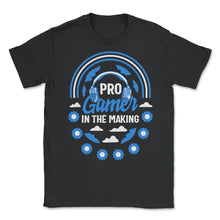 Load image into Gallery viewer, Pro Gamer In The Making Shirt, Video Gaming Tee, Gamer Lover Gift, - Unisex T-Shirt - Black
