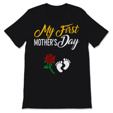 Load image into Gallery viewer, My First Mother's Day Pregnancy Announcement Love New Baby Flower
