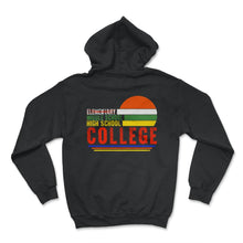 Load image into Gallery viewer, Middle School Shirt, Elementary School Graduation Vintage Tee, Back - Hoodie - Black
