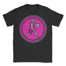 Load image into Gallery viewer, Basketball Shirt, Basketball Player Typography Tee, Gift For Women, - Unisex T-Shirt - Black
