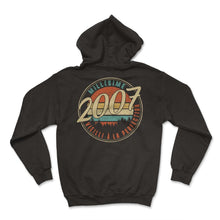 Load image into Gallery viewer, Millésime 2007 Vieilli À La Perfection Humour T Shirt copy - Hoodie - Black
