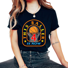 Load image into Gallery viewer, JHUNPRIX THIS BALLER IS NOW 4 - Unisex T-Shirt - Black
