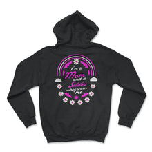 Load image into Gallery viewer, I'm A Mom And A Soldier Nothing Scares Me Funny Nurse T Shirt - Hoodie - Black
