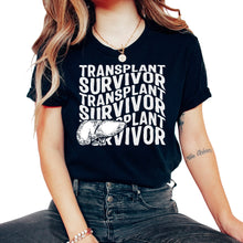 Load image into Gallery viewer, Liver Transplant Warrior Shirt, Transplant Survivor Tee, Organ - Unisex T-Shirt - Black
