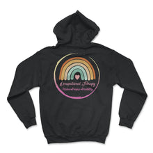 Load image into Gallery viewer, Occupational Therapy Shirt, Passion Purpose Possibility Tee, OT Gift - Hoodie - Black
