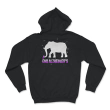 Load image into Gallery viewer, Alzheimer's  Awareness Shirt, End Alzheimer's Elephant, Dementia
