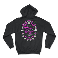 Load image into Gallery viewer, I'm A Mom And A Ultrasound Tech Nothing Scares Me Funny Nurse T Shirt - Hoodie - Black
