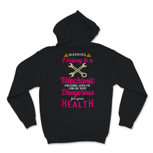 Load image into Gallery viewer, Valentines Day Shirt For Mechanic Wife Girlfriend Cute Warning I
