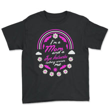 Load image into Gallery viewer, I'm A Mom And A Yoga Instructor Nothing Scares Me Funny Nurse T Shirt - Youth Tee - Black
