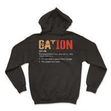 Load image into Gallery viewer, Science Shirt, Cation 5 Tee, Cute Pawsitive, Botanist Science Nature - Hoodie - Black
