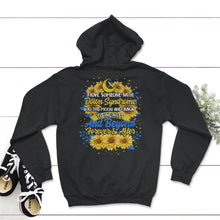 Load image into Gallery viewer, I Love Someone With Down Syndrome Shirt, Trisomy 21, Warrior Support - Hoodie - Black
