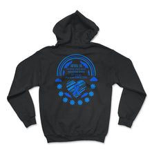 Load image into Gallery viewer, Child Abuse Prevention Month, April Is National Child Abuse - Hoodie - Black
