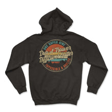 Load image into Gallery viewer, Une Super Kiné Dur À Trouver Difficile A Quitter Impossible A Oublier - Hoodie - Black
