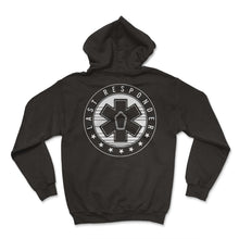 Load image into Gallery viewer, Embalmer Shirt, Last Responder Coffin Tee, Funny Embalmer Gift - Hoodie - Black
