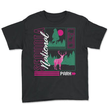 Load image into Gallery viewer, Sequoia Park Shirt, Sequoia National Park, Sequoia Park Camping - Youth Tee - Black
