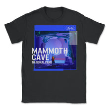 Load image into Gallery viewer, Mammoth Cave National Park Shirt, Retro Cave Park Vintage Hiking Gift - Unisex T-Shirt - Black
