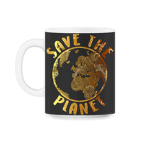 Load image into Gallery viewer, Save The Planet Shirt, Save The Planet Rainbow Butterfly Tee, - 11oz Mug - Black on White
