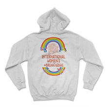 Load image into Gallery viewer, International Women's Day Shirt, Break The Bias 2022 Feminist - Hoodie - White
