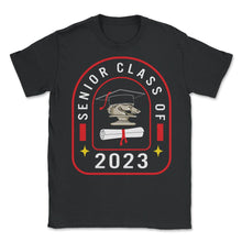 Load image into Gallery viewer, Class Of 2023 Senior Chess Graduation Gift T Shirt - Unisex T-Shirt - Black
