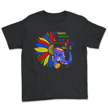 Load image into Gallery viewer, Happy Holi Festival Shirt, Meaningful Holi Festival, Festival Of - Youth Tee - Black
