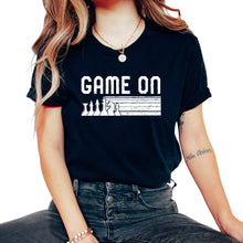 Load image into Gallery viewer, Chess Shirt, Game On Tee, Vintage Board Game, Chess Player Lover Gift - Unisex T-Shirt - Black
