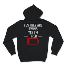 Load image into Gallery viewer, Yes They Are Twins Yes I'm Tired Womens Mother's Day Gift Idea for
