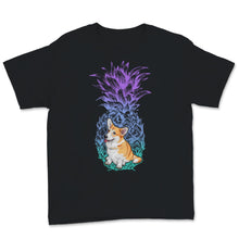 Load image into Gallery viewer, Pineapple Corgi Shirt Best Birthday Gift For Corgi Mom Tropical Fruit
